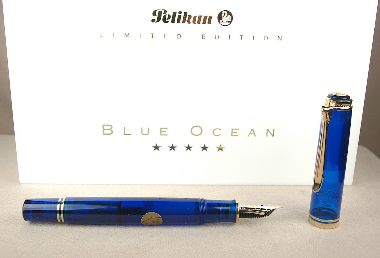 Pre-Owned Pens: 5724: Pelikan: Blue Ocean